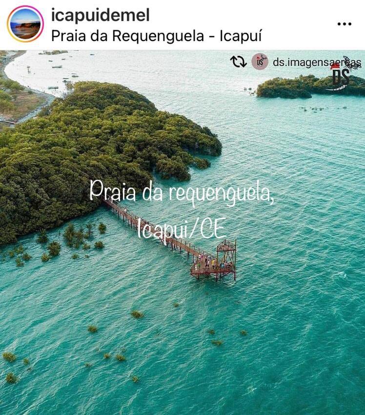 Sua Casinha De Ferias Em Icapui E Tibau Villa Luaran gambar